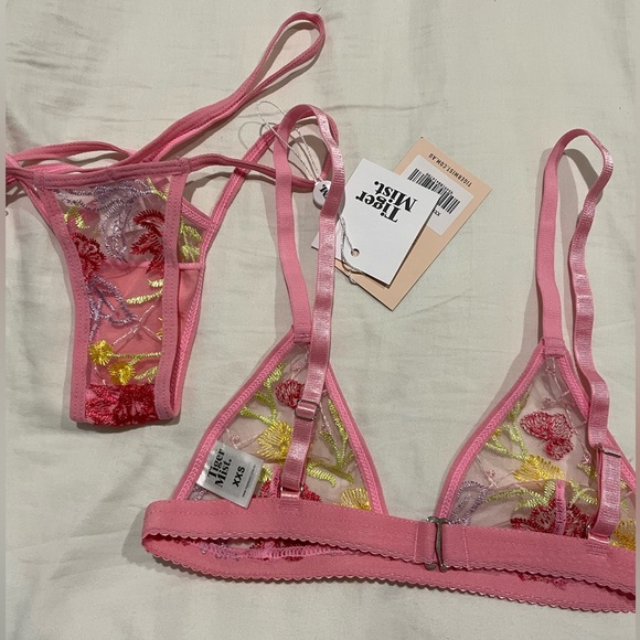 Tigermist Floral Lingerie Set - Picture 2 of 2